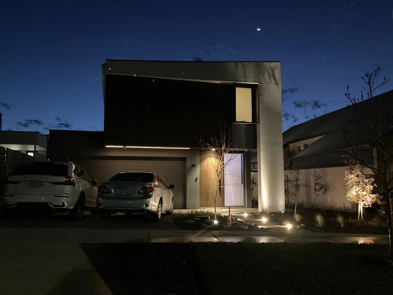 Recent Hawker Electrical lighting work in Canberra